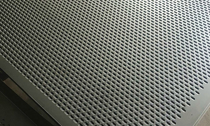 Perforated aluminum sheet