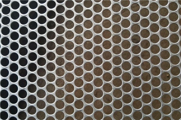 Stainless steel perforated sheet