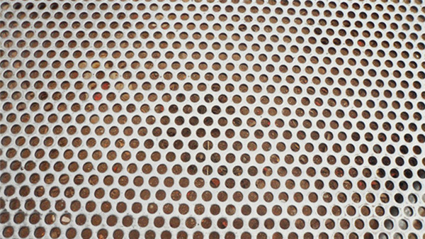 Stainless steel perforated sheet