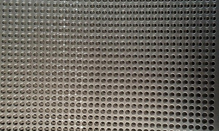 Stainless steel perforated sheet