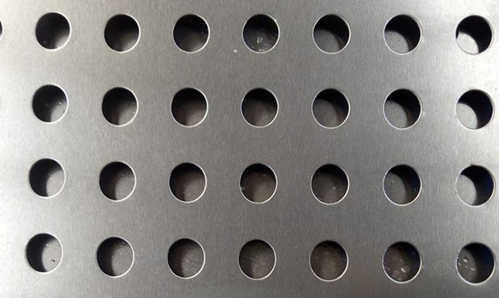 Stainless steel perforated sheet