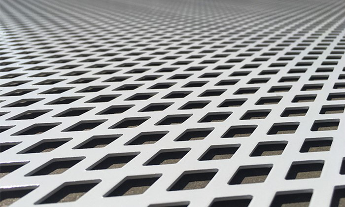 Stainless steel perforated sheet