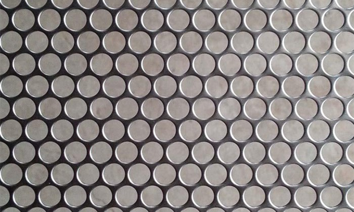 Stainless steel perforated sheet