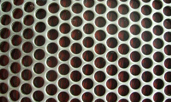 Stainless steel perforated sheet