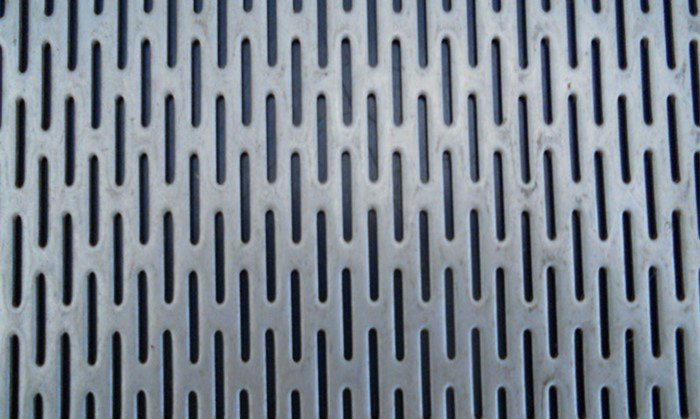 Stainless steel perforated sheet