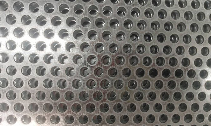 circular perforated metal mesh