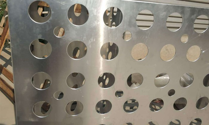 circular perforated metal mesh