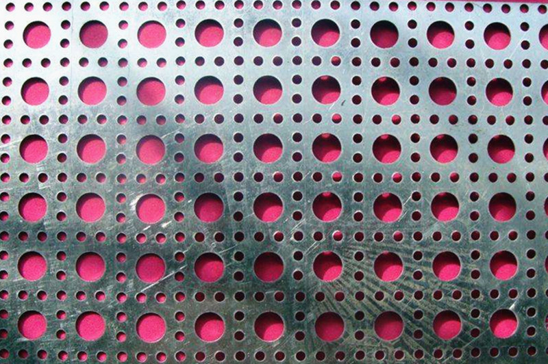 Decoration round hole mesh plate