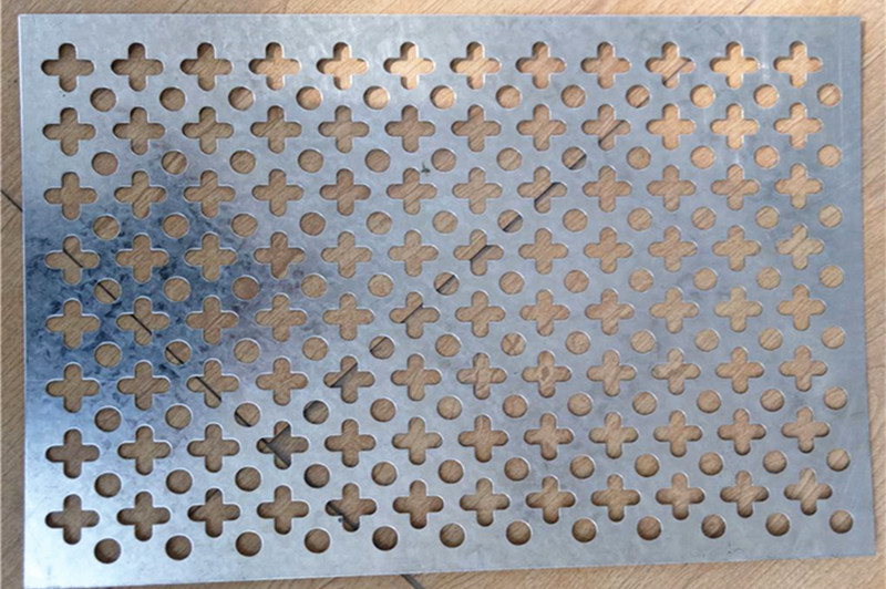 Decoration round hole mesh plate