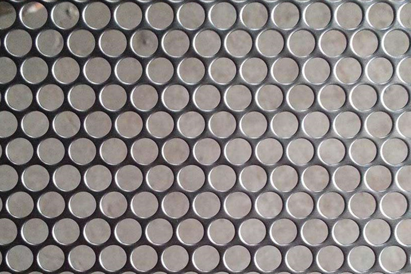 Metal mesh plate