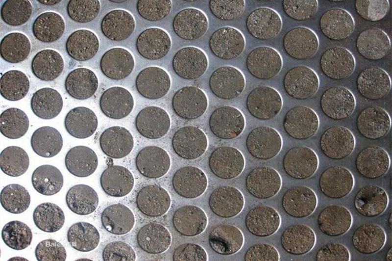 Stainless steel round hole mesh plate