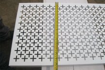 Aluminum plate punching net introduction