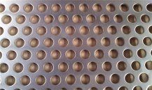 Processing custom mirror stainless steel perforated sheet