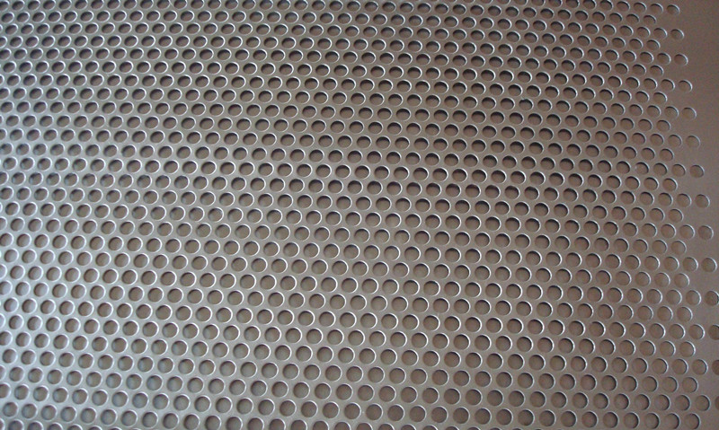 60° Round Hole Perforated Sheet