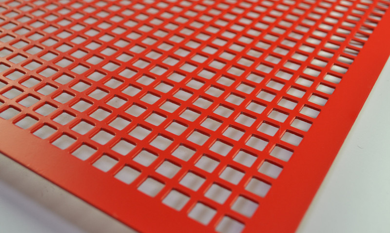 Square hole perforated sheet