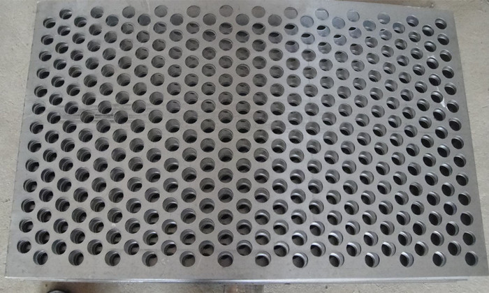 Cold-rolled steel perforated sheet