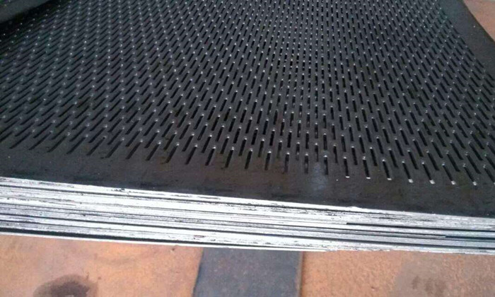 Perforated steel sheets