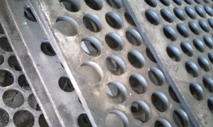 Hot rolled steel perforated sheet