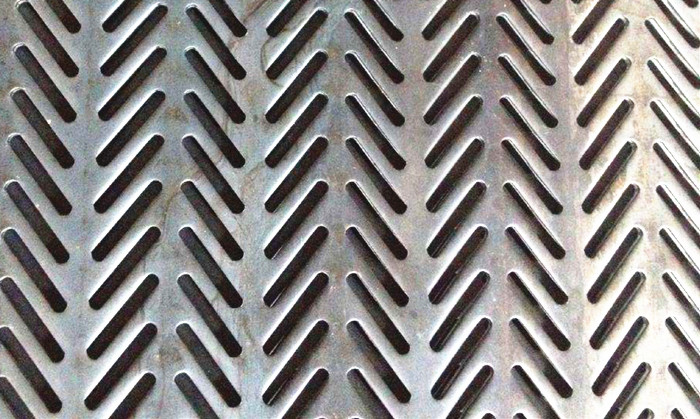 Slotted Perforated Metal Sheet