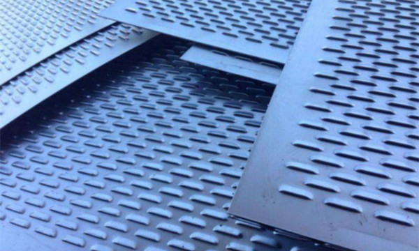 Grain depot ventilation perforated sheet