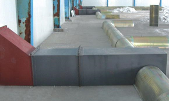 Grain depot ventilation perforated sheet