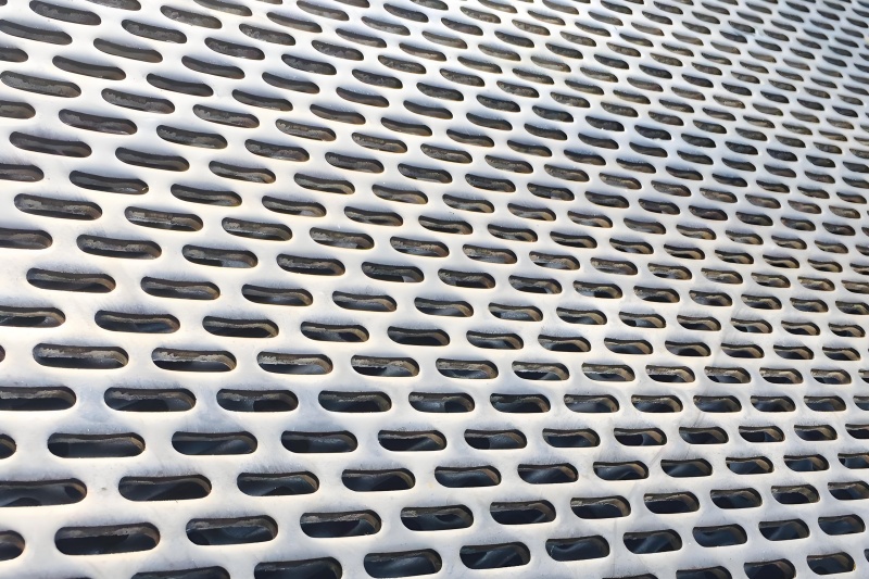 Obround Hole Sieve Sheet