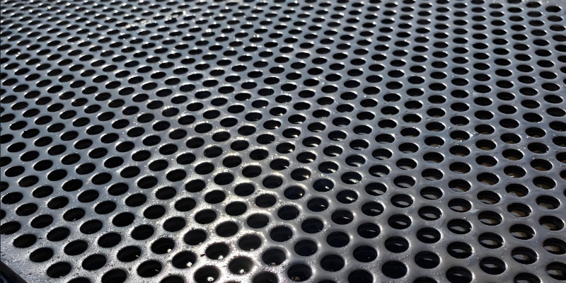 Manganese Steel Perforated Sheet