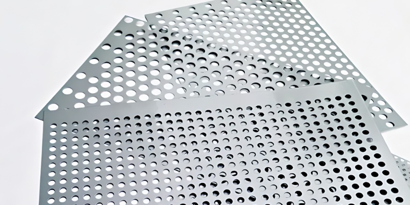 Perforated round hole mesh